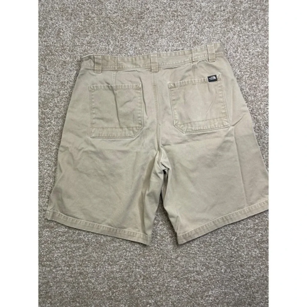The North Face Rugged Khaki Camp Shorts Regular Hiking Trekking Mens Size 34‎